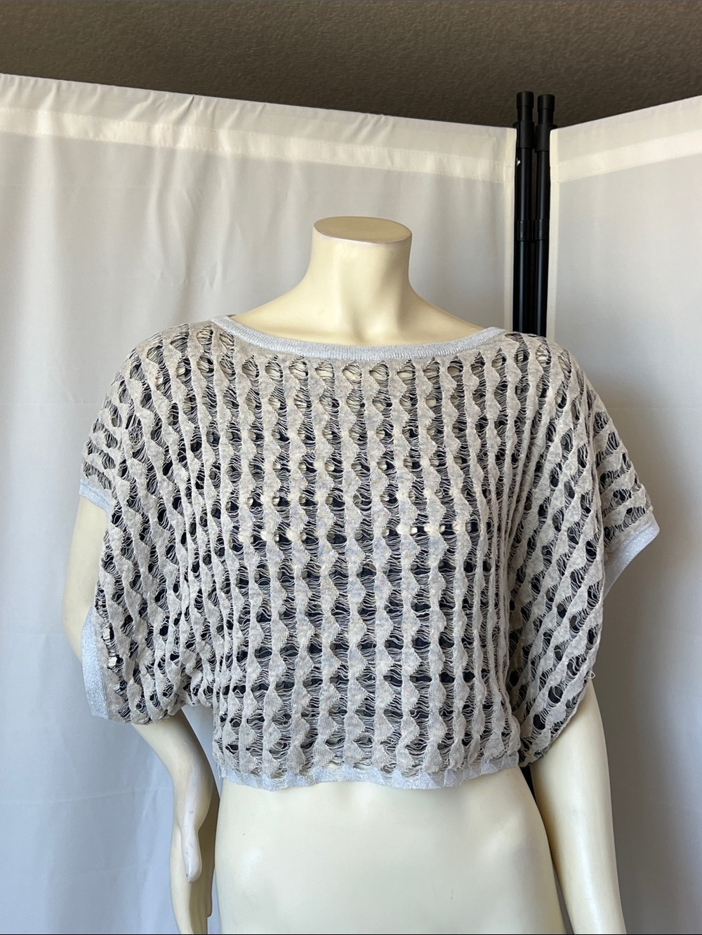 Stefanel Cropped knit Top
